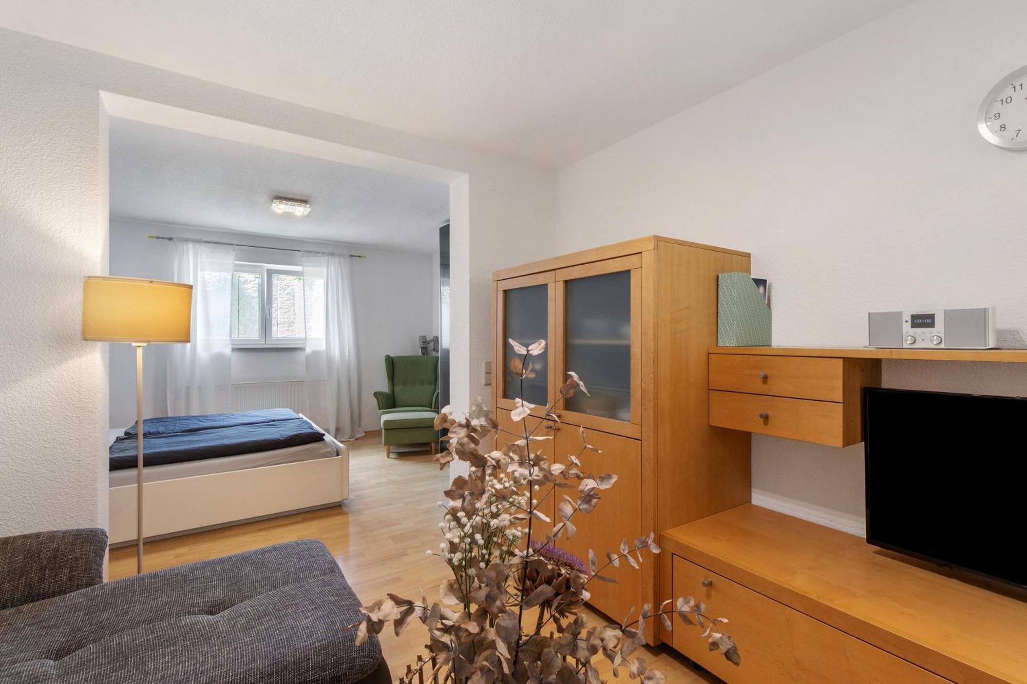 Ferienwohnung Emilia, 36Qm Münsingen Eksteriør billede